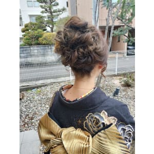 振袖スタイル - odd-jobs KUM hair & make【オッドジョブスクムヘアアンドメイク】掲載中