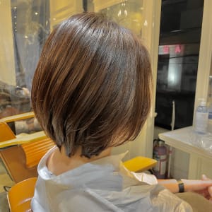 ナチュラルくびれボブ
