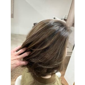 ハイライト　オンカラー - Hair Salon Leaf【ヘアサロン リーフ】掲載中