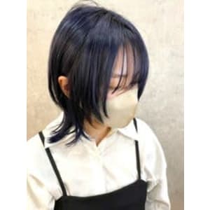【tetote服部のサロンスタイル】黒髪×ウルフレイヤー