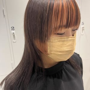 【鮫嶋】個性派☆バングインナー - 【完全個室サロン】tocca hair&treatment 浅草店【トッカ】【カンゼンコシツサロントッカヘアーアンドトリートメントアサクサテン】掲載中