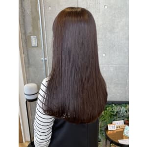 ツヤ髪スタイル/髪質改善/ストレート/SAORI
