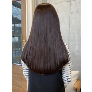 ツヤ髪スタイル/髪質改善/ストレート/SAORI