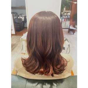 大人かわいい/ピンクブラウン