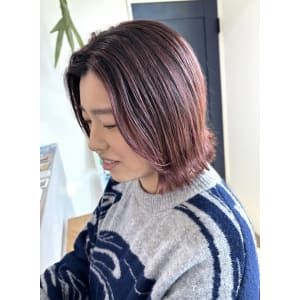 ピンクハイライト - ARBRE hair&make【アーブルヘアーアンドメイク】掲載中