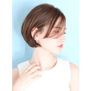 大人のイメチェンフルバング似合わせカットボブ - INCEPTION GINZA 銀座【インセプション】掲載中