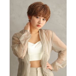 イヤリングカラー/マッシュショート - ヘアーサロン ソシエ 近鉄橿原店【ヘアーサロン ソシエ キンテツカシハラテン】掲載中