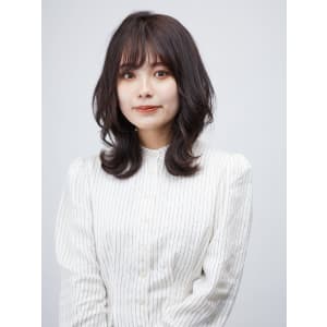 外はねミディ/モテヘア - ヘアーサロン ソシエ 新百合ヶ丘店【ヘアーサロン ソシエ シンユリガオカテン】掲載中