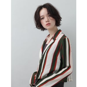 ショートボブ/センターパート/無造作ボブ - ヘアーサロン ソシエ 山陽姫路店【ヘアーサロン ソシエ サンヨウヒメジテン】掲載中