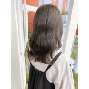 大人可愛い/オリーブベージュ/ミディアム/荒江/別府/六本松 - ase. 荒江店【エース アラエテン】掲載中