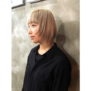 blond wolf layer×maeno - enne  hair&organic【エンネ ヘアーアンドオーガニック】掲載中