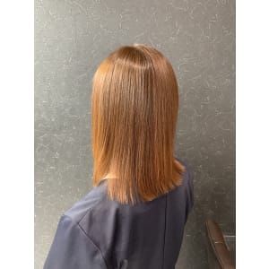 髪質改善/オレンジブラウン