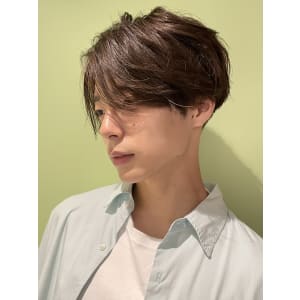 マッシュショート/カルマパーマ/アッシュブラック - INCEPTION GINZA 銀座【インセプション】掲載中