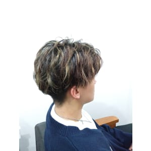 【afresh hair】メンズカット+ハイライト