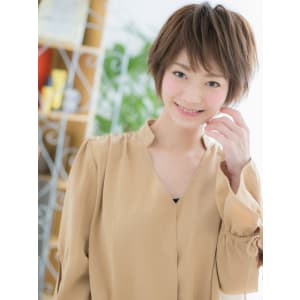 【博多 美容室Blue】ニュアンスカラーふんわりマッシュ