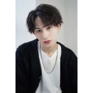 メンズヘア整形スパイラルパーマ波巻きツイストメンズパーマ髪型