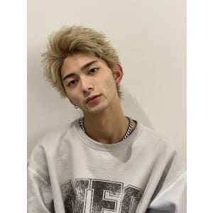 メンズヘア整形スパイラルパーマ波巻きツイストメンズパーマ髪型