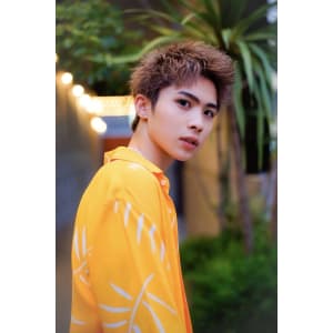 メンズヘア整形スパイラルパーマ波巻きツイストメンズパーマ髪型