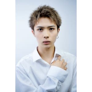 メンズヘア整形スパイラルパーマ波巻きツイストメンズパーマ髪型