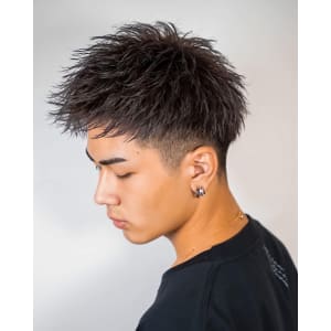 メンズヘア整形スパイラルパーマ波巻きツイストメンズパーマ髪型 - メンズヘア整形サロン GOALD 渋谷神南【メンズヘアセイケイサロン ゴールド シブヤジンナン】掲載中