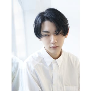 メンズヘア整形スパイラルパーマ波巻きツイストメンズパーマ髪型