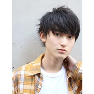 メンズヘア整形スパイラルパーマ波巻きツイストメンズパーマ髪型