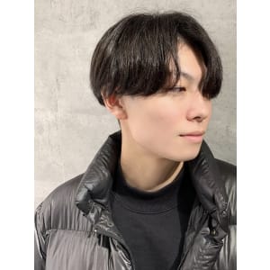 メンズヘア整形スパイラルパーマ波巻きツイストメンズパーマ髪型