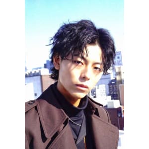 メンズヘア整形スパイラルパーマ波巻きツイストメンズパーマ髪型