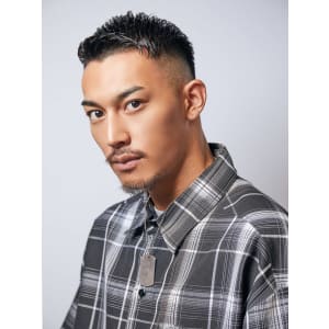 メンズヘア整形スパイラルパーマ波巻きツイストメンズパーマ髪型