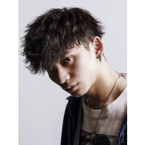 メンズヘア整形スパイラルパーマ波巻きツイストメンズパーマ髪型 - メンズヘア整形サロン GOALD 渋谷神南【メンズヘアセイケイサロン ゴールド シブヤジンナン】掲載中