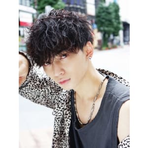メンズヘア整形スパイラルパーマ波巻きツイストメンズパーマ髪型 - メンズヘア整形サロン GOALD 渋谷神南【メンズヘアセイケイサロン ゴールド シブヤジンナン】掲載中