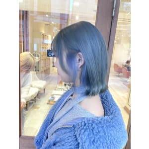 [Neolive kuta] ブルーイヤリングカラー[町田]