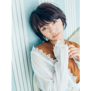 小顔ショートボブ