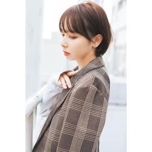 【BALMY なんば】丸みショートボブ