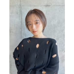 【La fith】ハンサムショート×シースルーバング