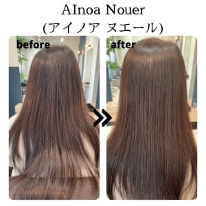 髪質改善+艶カラー【AInoa Nouer 代々木】