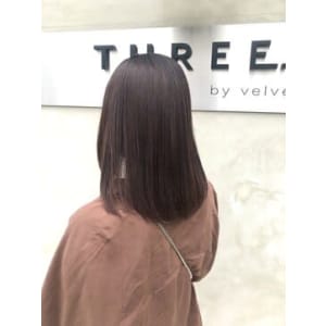 【THREE...by velvet】髪質改善縮毛矯正☆