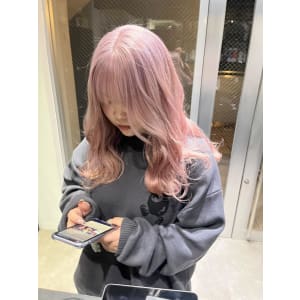 切りっぱなしボブ エアリーロング 美髪 ピンクブラウン - ARCANA 明治神宮前 表参道 原宿【アルカナ メイジジングウマエ オモテサンドウ ハラジュク】掲載中
