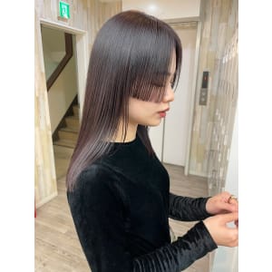 幅広め姫カットでカジュアルに◎髪質改善艶髪ケア - Dijon 髪質改善×ダブルカラー×縮毛矯正 渋谷 原宿 表参道【ディジョン】【ディジョン カミシツカイゼン ダブルカラー シュクモウキョウセイ シブヤ ハラジュク オモテサンドウ】掲載中