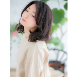 ダークアッシュの大人エアリーミディ - 仙台 美容室 loki 髪質改善 個室サロン4月 OPEN【センダイビヨウシツロキ カミシツカイゼン コシツサロン】掲載中
