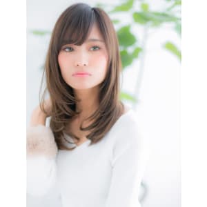 ショコラグレージュのオン眉ストカール♪ - 仙台 美容室 loki 髪質改善 個室サロン4月 OPEN【センダイビヨウシツロキ カミシツカイゼン コシツサロン】掲載中