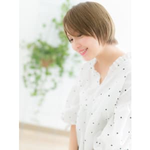くびれショート×前下がり小顔ウルフ - 仙台 美容室 loki 髪質改善 個室サロン4月 OPEN【センダイビヨウシツロキ カミシツカイゼン コシツサロン】掲載中