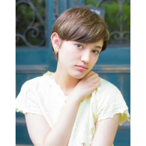 耳かけが大人かわいいエッジショート - 仙台 美容室 loki 髪質改善 個室サロン4月 OPEN【センダイビヨウシツロキ カミシツカイゼン コシツサロン】掲載中