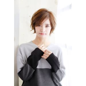 大人かわいい 人気 小顔ショートボブ - 仙台 美容室 loki 髪質改善 個室サロン4月 OPEN【センダイビヨウシツロキ カミシツカイゼン コシツサロン】掲載中