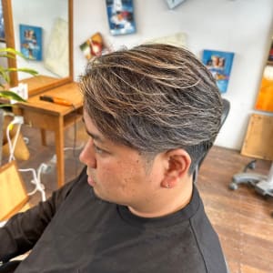 白髪ぼかしハイライト - MANA HAIR【マナヘアー】掲載中