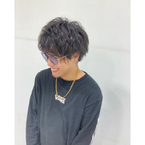 メンズ　パーマ風アレンジ - hair make studio JEWEL【ヘアメイクスタジオ ジュエル】掲載中