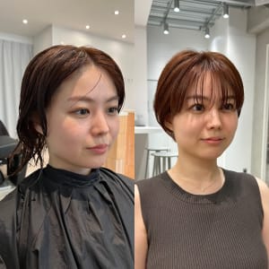 tas似合わせカット before&after