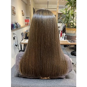 髪質改善/髪質改善トリートメント/透明感カラー