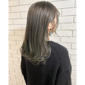 ルフレカラー◆カーキアッシュ - savon hair design casa+【サボンヘアデザインカーサ】掲載中