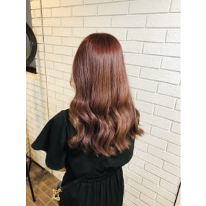 ロング×ピンクベージュ - savon hair design casa+【サボンヘアデザインカーサ】掲載中